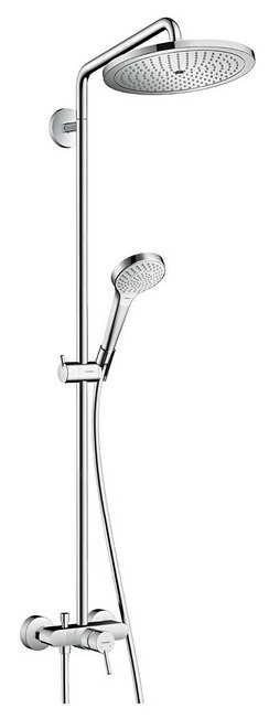 Душевая стойка hansgrohe Croma 1jet Showerpipe 26791000, хром