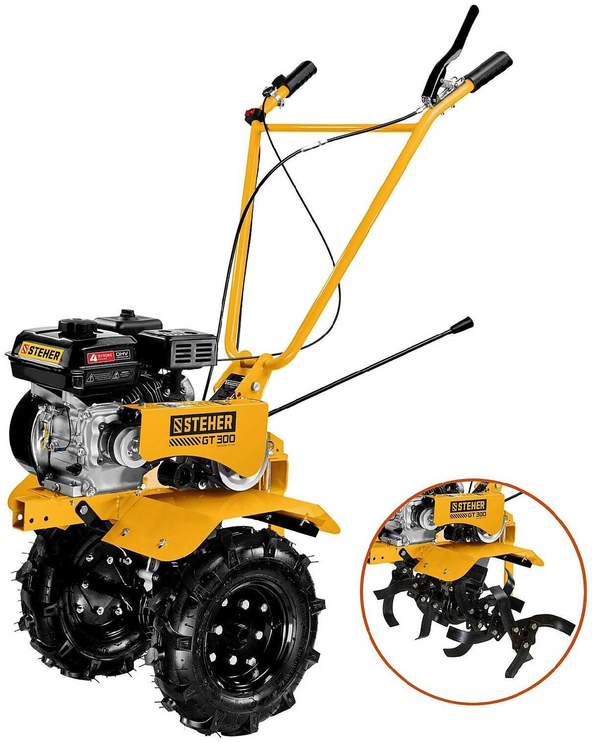 Мотоблок бензиновый STEHER GT-300 фотография 2