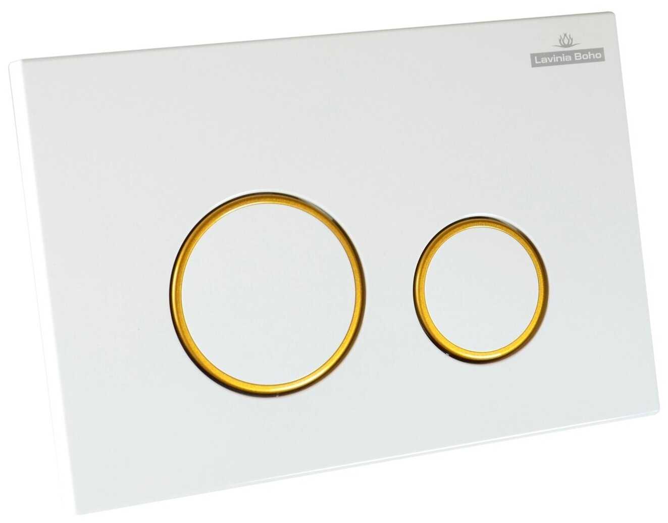 Комплект 7 в 1 Lavinia Boho One Rimless, унитаз 3302004R, кор. инсталляция с круглой клавишей фотография 3