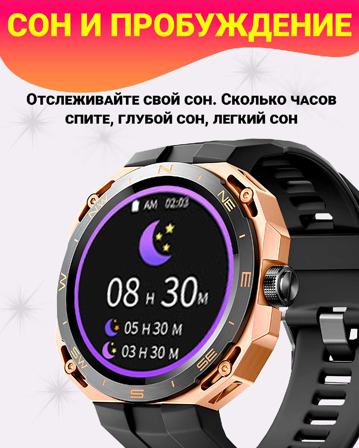 Умные смарт часы Cyber PREMIUM Smart Watch (HW3) фотография 4