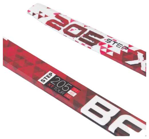 Прогулочные лыжи STC Rottefella Step XT Tour с креплениями NNN, с палками фотография 11