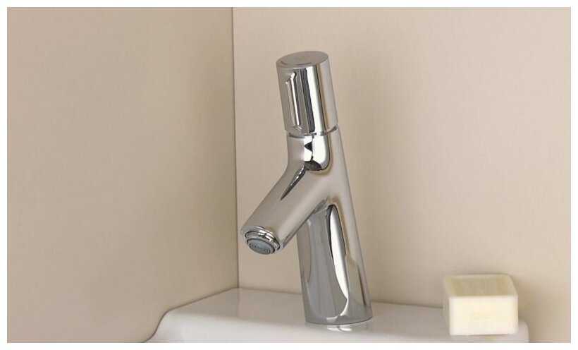 Смеситель для раковины (умывальника) hansgrohe Talis Select S 72041000, нажимной фотография 3