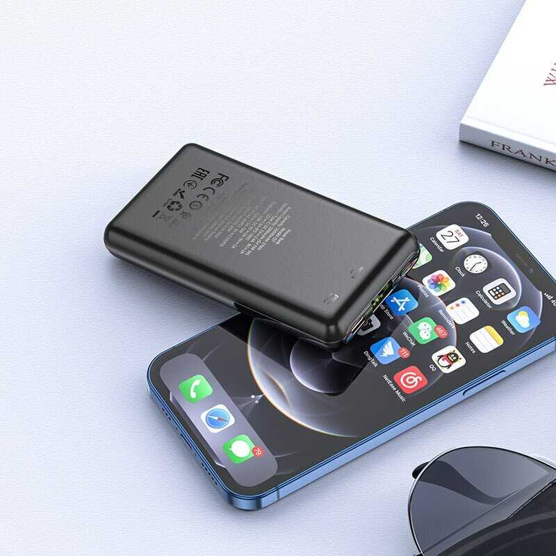 Портативный аккумулятор Hoco Q7 Exquisite (PD20W+QC3.0, 10000mAh) фотография 2