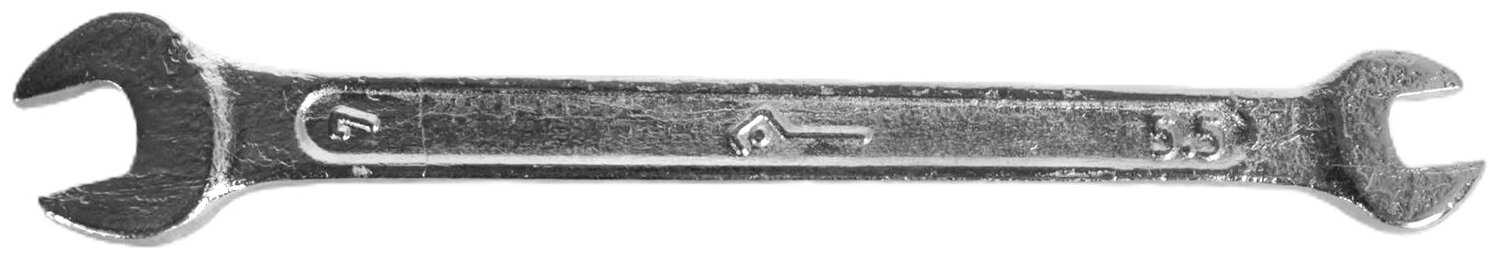 Ключ рожковый КЗСМИ 11184, 7 мм х 5.5 мм фотография 1
