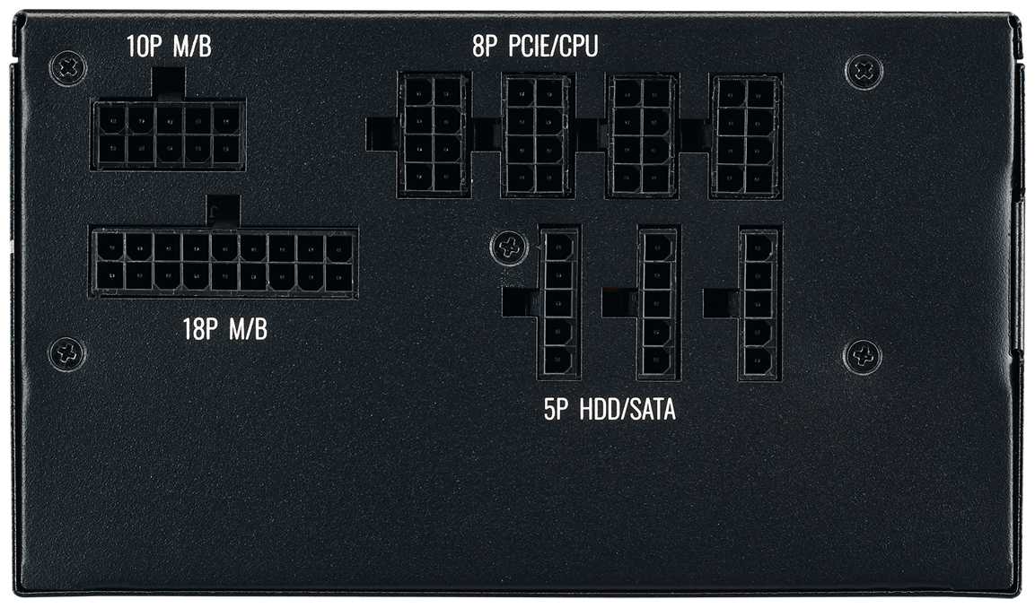 Блок питания Cooler Master MWE Gold 650 V2 Full Modular 650W (MPE-6501-AFAAG) фотография 5