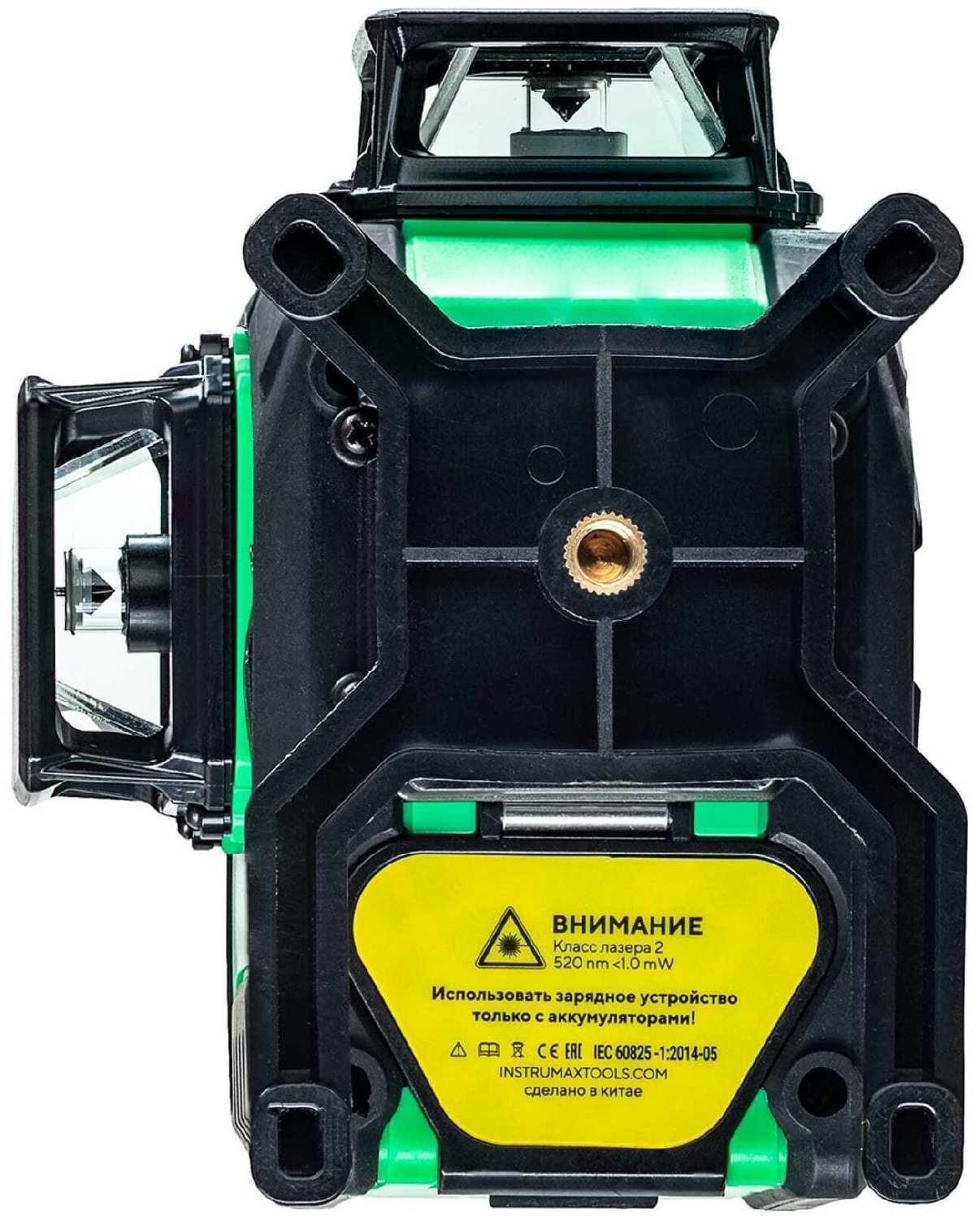 Уровень лазерный INSTRUMAX GREENLINER 4-360 (IM0136) фотография 7