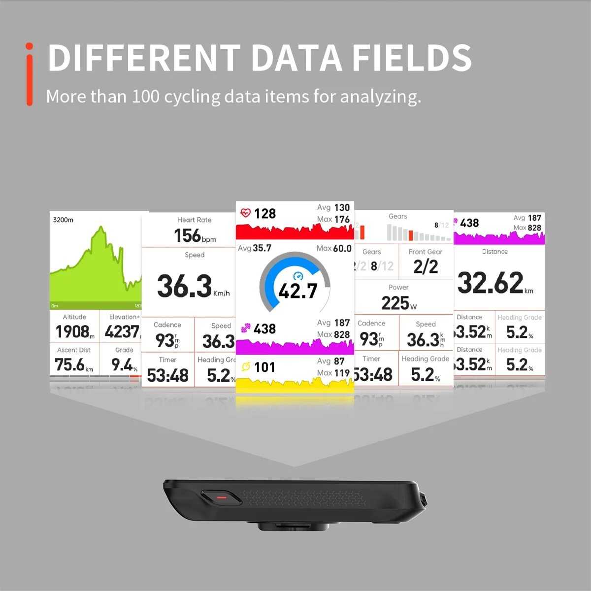 Велонавигатор iGPSPORT GPS (iGS630) фотография 22