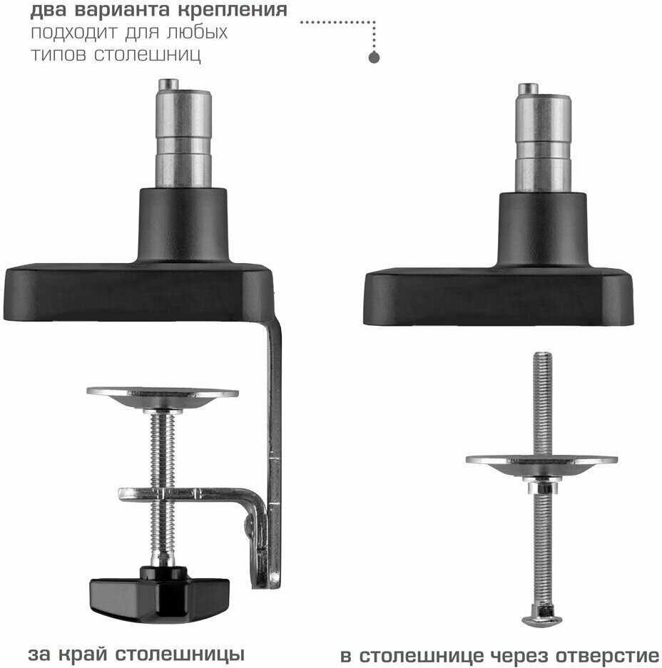 Кронштейн TUAREX Кронштейн для двух мониторов TUAREX ALTA-15 фотография 23