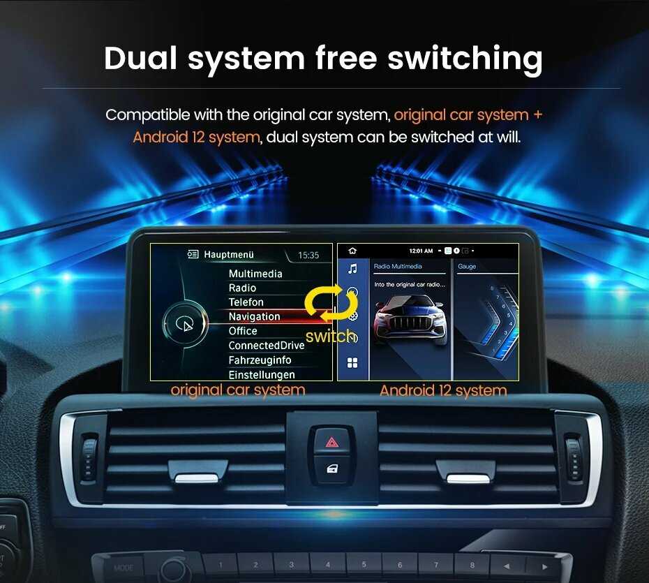 Автомобильная Беспроводная Автомагнитола CarPlay + android, 6 + 128 ГБ, умные системы для BMW X1 E84 2009-2015, навигатор, автомобильный мультимедийный BT, OEM 6G 128G AHD фотография 7