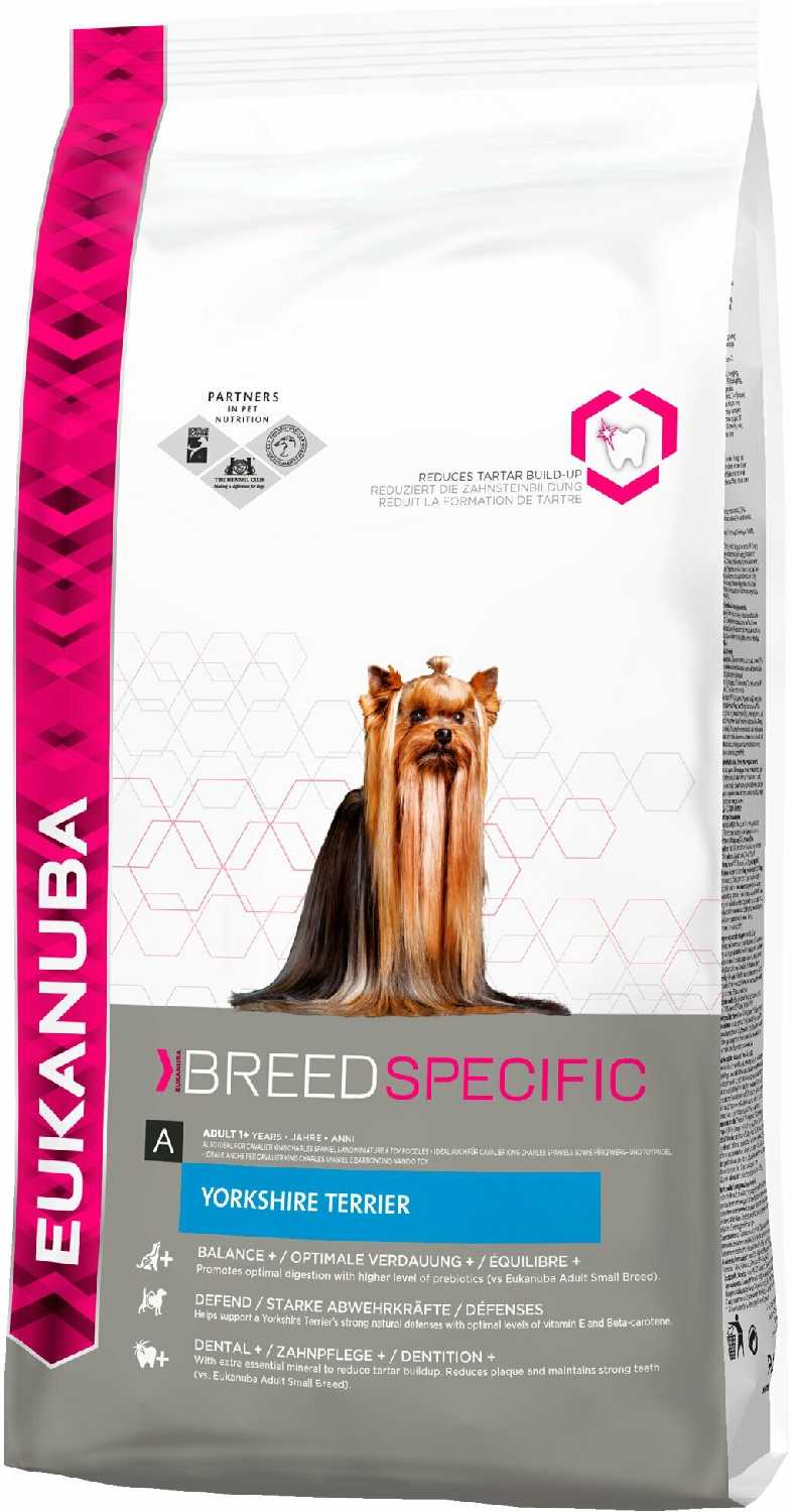 Корм для собак Eukanuba Breed Specific (Йоркширский терьер) фотография 11