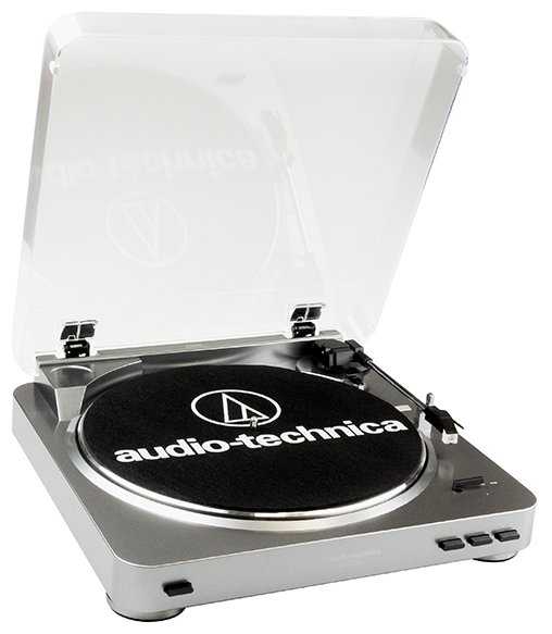 Виниловый проигрыватель Audio-Technica AT-LP60 USB фотография 3
