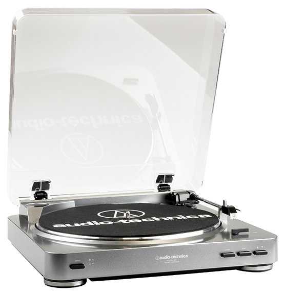 Виниловый проигрыватель Audio-Technica AT-LP60 USB фотография 4