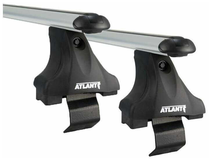 Багажник на крышу Atlant, 8827+7002+7244, аэро дуги 1,1м на Грейт Вол Вингл 7 2020-2022, арт:2137304 фотография 2