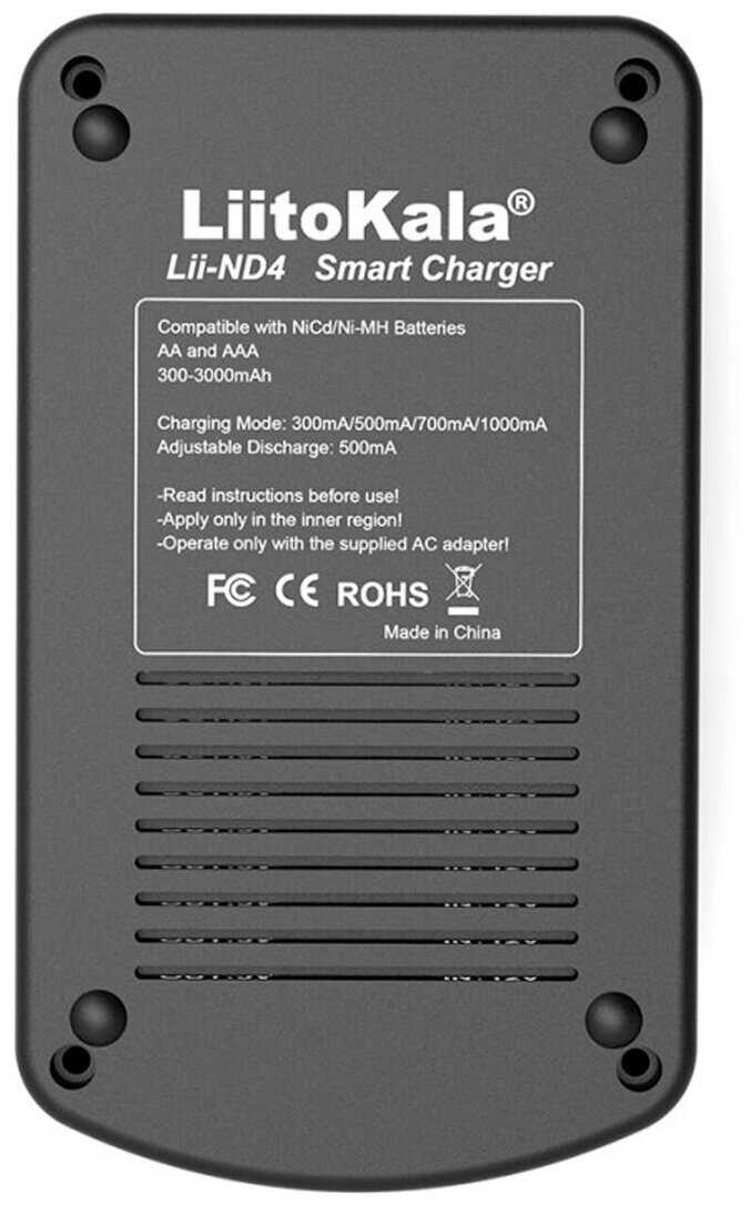 Зарядное устройство LiitoKala Lii-ND4 фотография 1