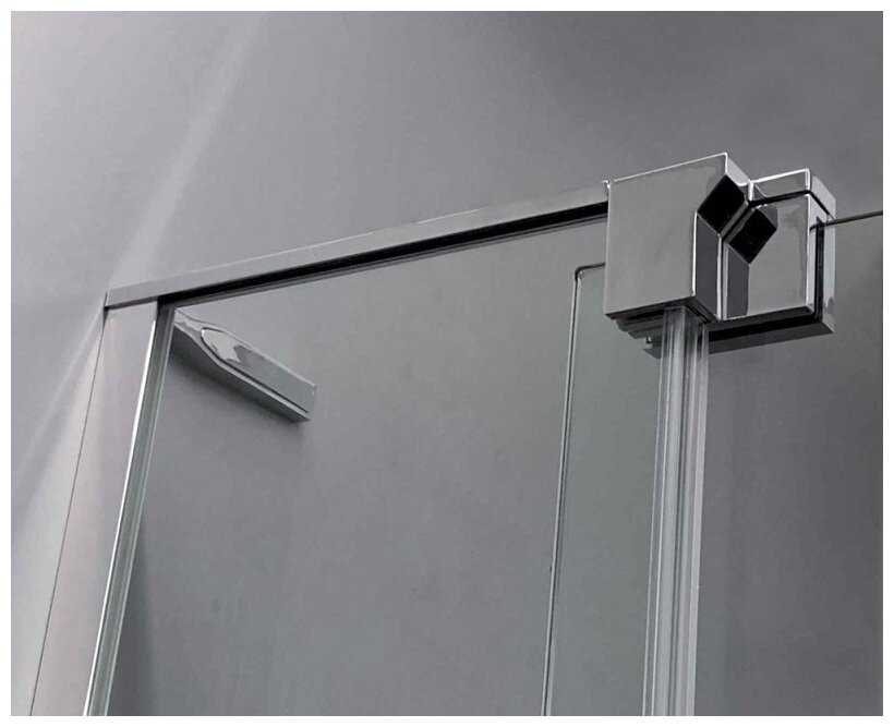 Душевой уголок Cezares Slider 100х100 A-2-90/100-C-NERO фотография 6