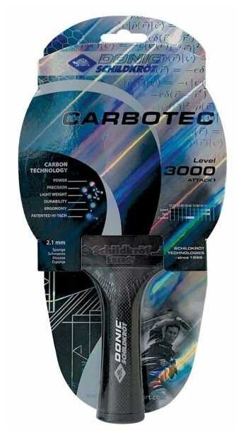 Ракетки для настольного тенниса Donic-Schildkroet Carbotec 3000 фотография 2