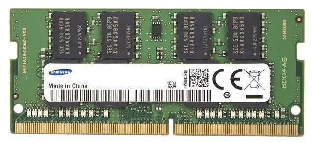 Оперативная память Samsung 16 ГБ DDR4 2666 МГц CL19 (M471A2K43CB1-CTDD0)