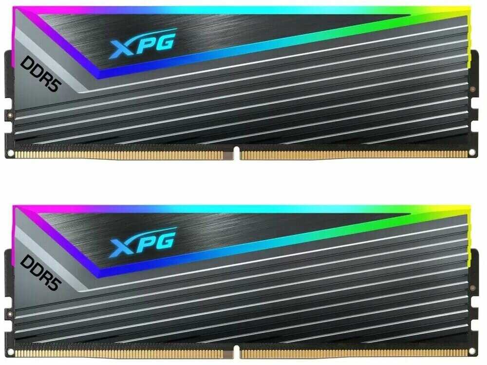 Оперативная память ADATA XPG CASTER RGB DDR5 6400 МГц (AX5U6400C3216G-DCCARGY) фотография 6