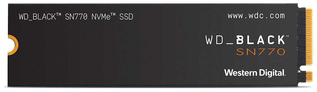 Твердотельный накопитель Western Digital WD Black SN770 (WDS200T3X0E)