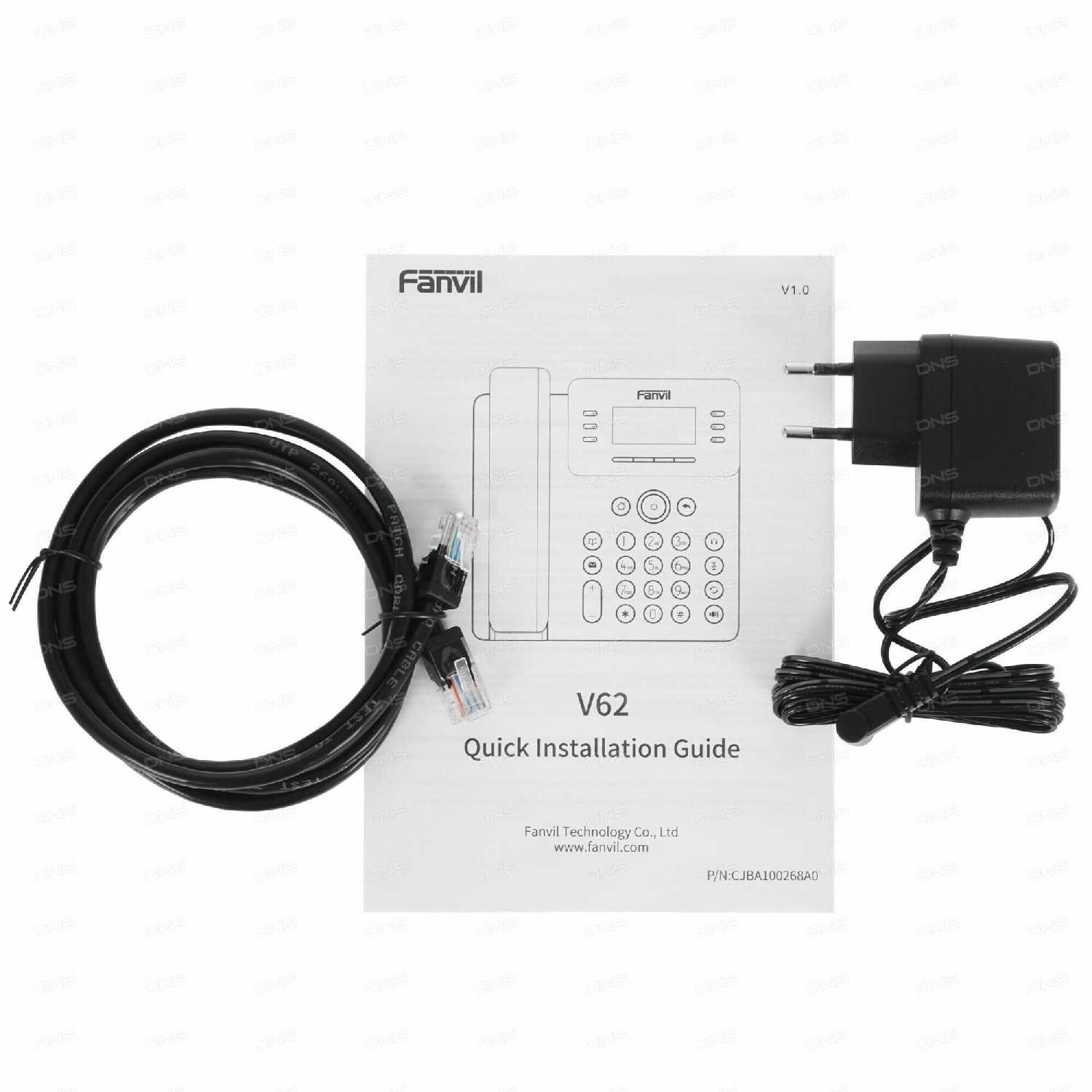 Стационарные телефоны FANVIL Телефон IP Fanvil V62 фотография 10