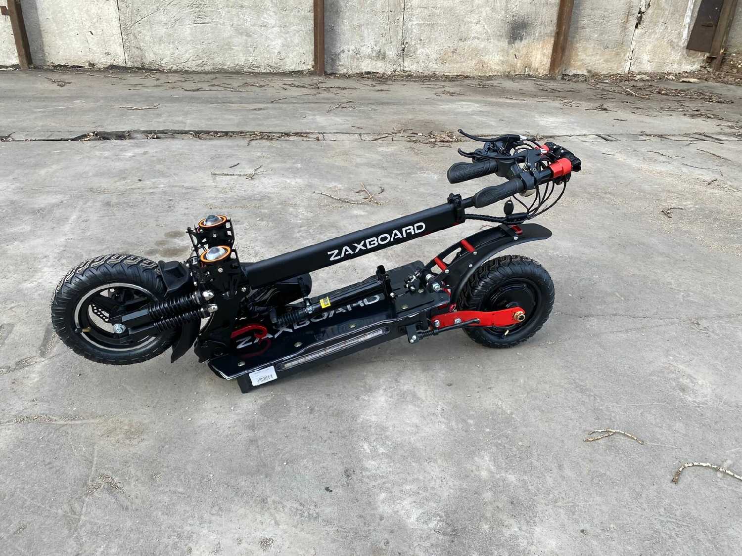 Внедорожный электросамокат Zaxboard Grizly Aqua 16AH 1440W фотография 10