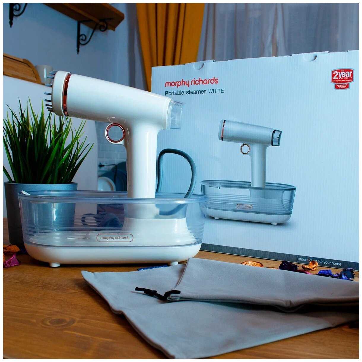 Отпариватель Morphy Richards Утюг и отпариватель 4 в 1 с многочасовой бесперебойной работой фотография 9