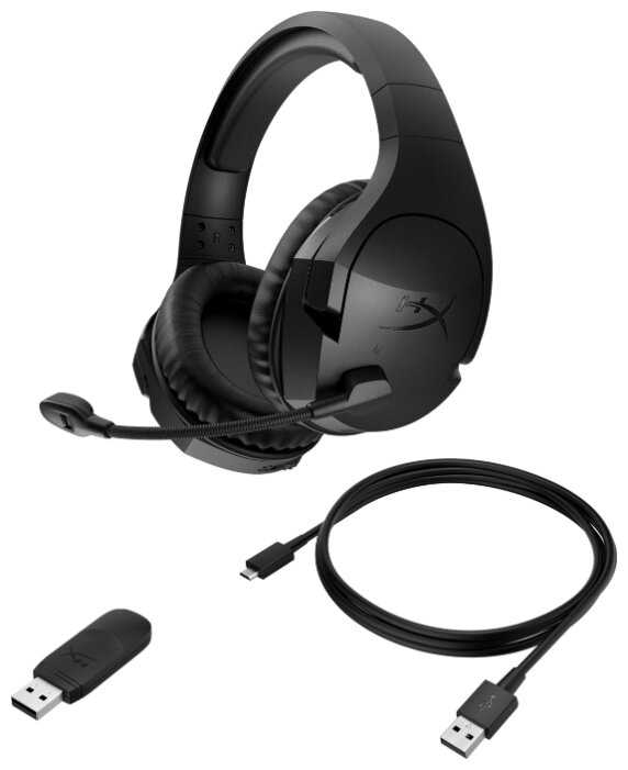 Беспроводная компьютерная гарнитура HyperX Cloud Stinger Wireless PC фотография 7