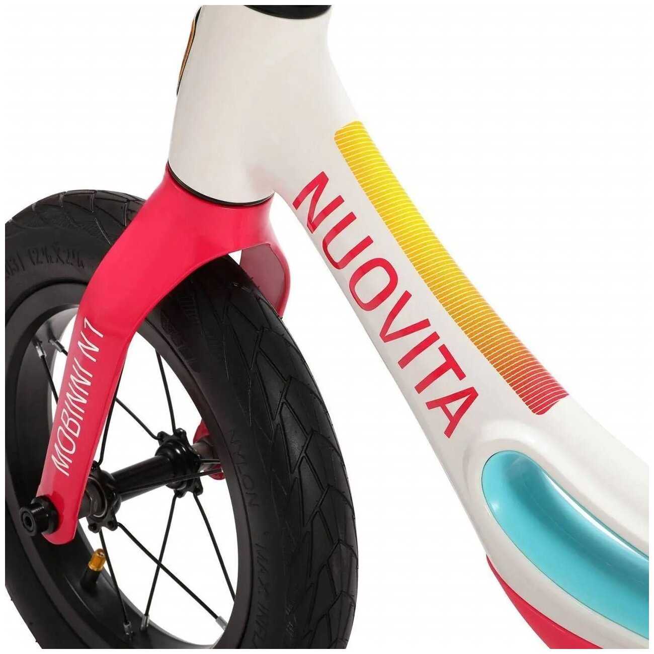 Беговел для детей Nuovita Mobinni N1 Nero Giallo/Черно-желтый фотография 10