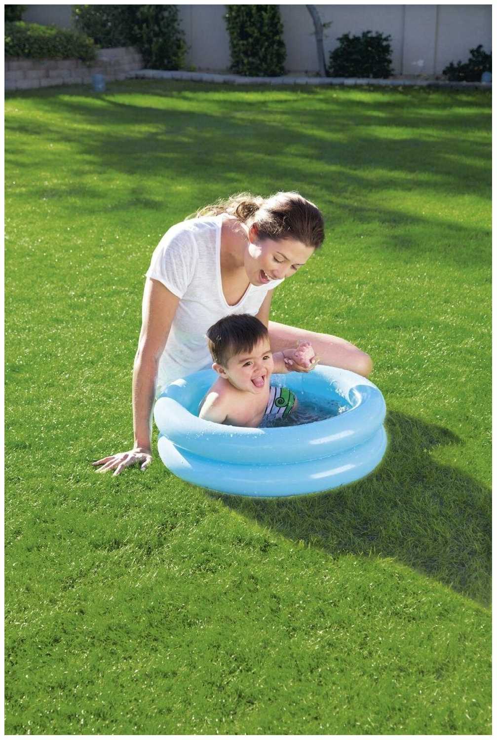 Бассейн Bestway Round 2-Ring Kiddie (51061) фотография 19