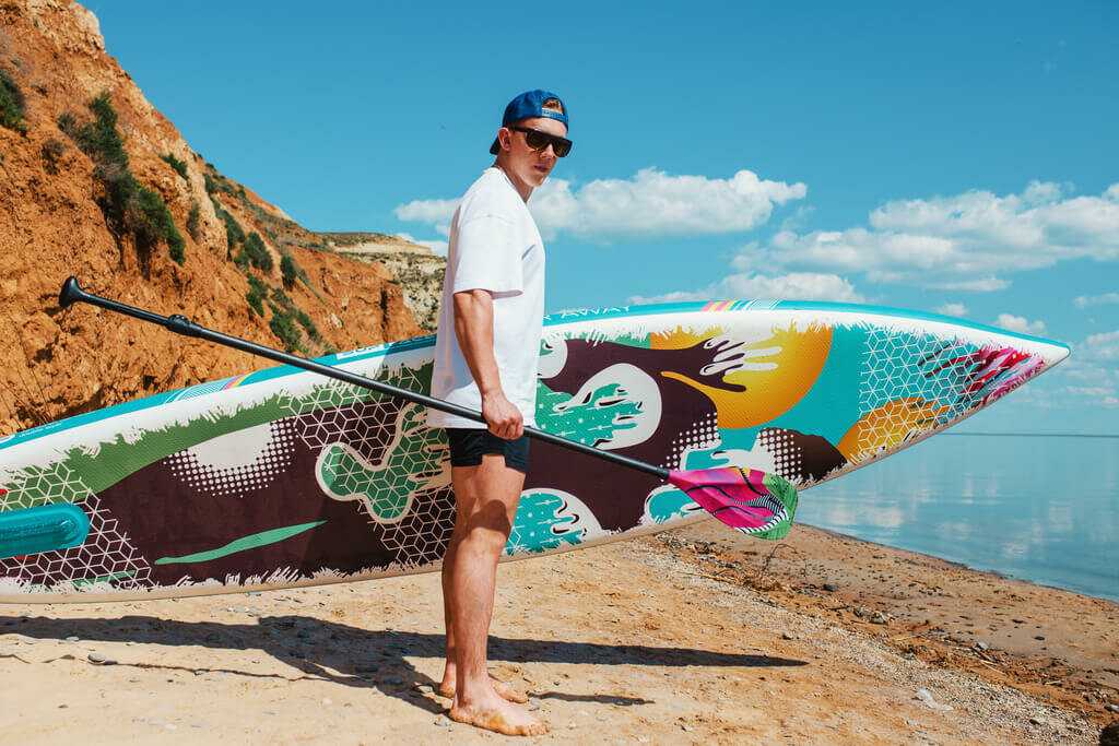 Сап борд надувной SUP face фотография 30