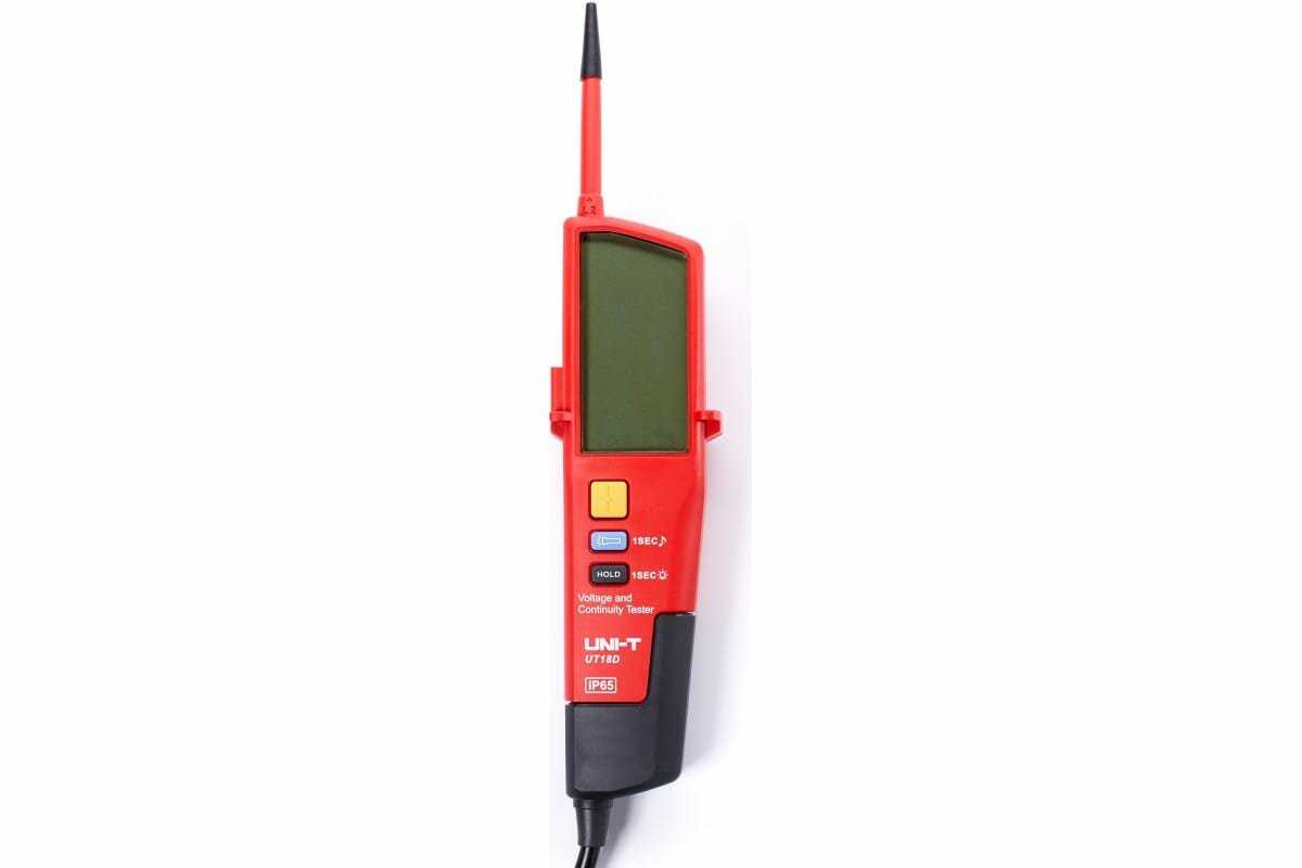 Тестер напряжения и целостности цепи UNI-T UT18D фотография 5