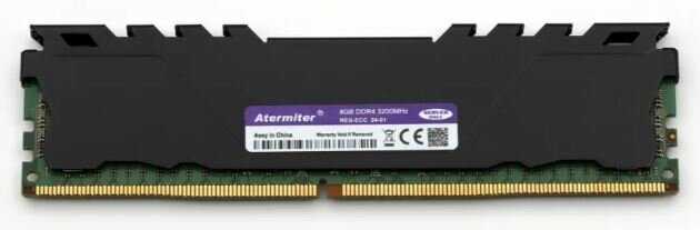 Оперативная память Atermiter 8 ГБ DDR4 (3200 МГц) фотография 8