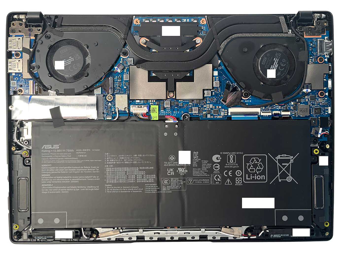 Ноутбук ASUS Vivobook S 14 OLED Ryzen 5-7535HS/8G/512G SSD/14