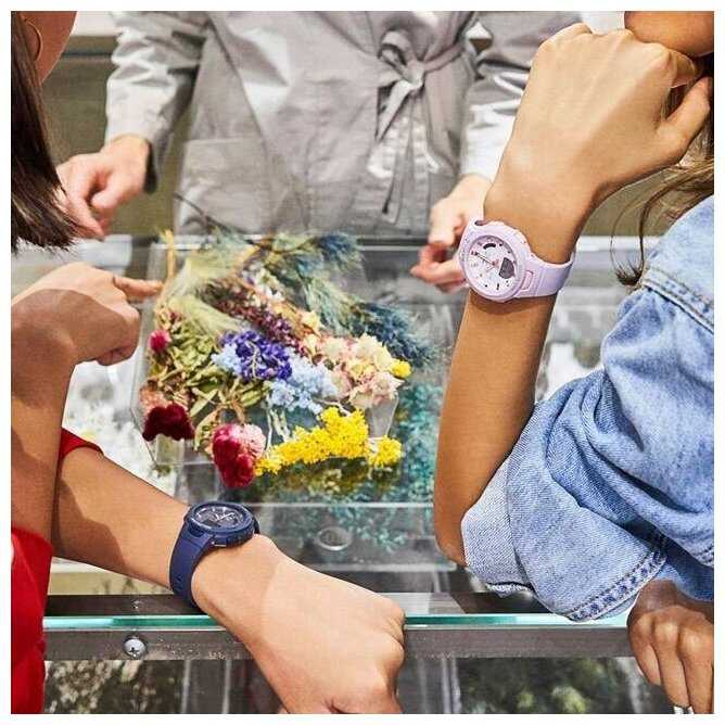 Японские наручные часы Casio Baby-G BSA-B100-4A2 фотография 3