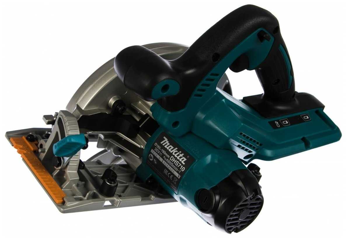 Дисковая пила аккумуляторная Makita DHS710Z фотография 14