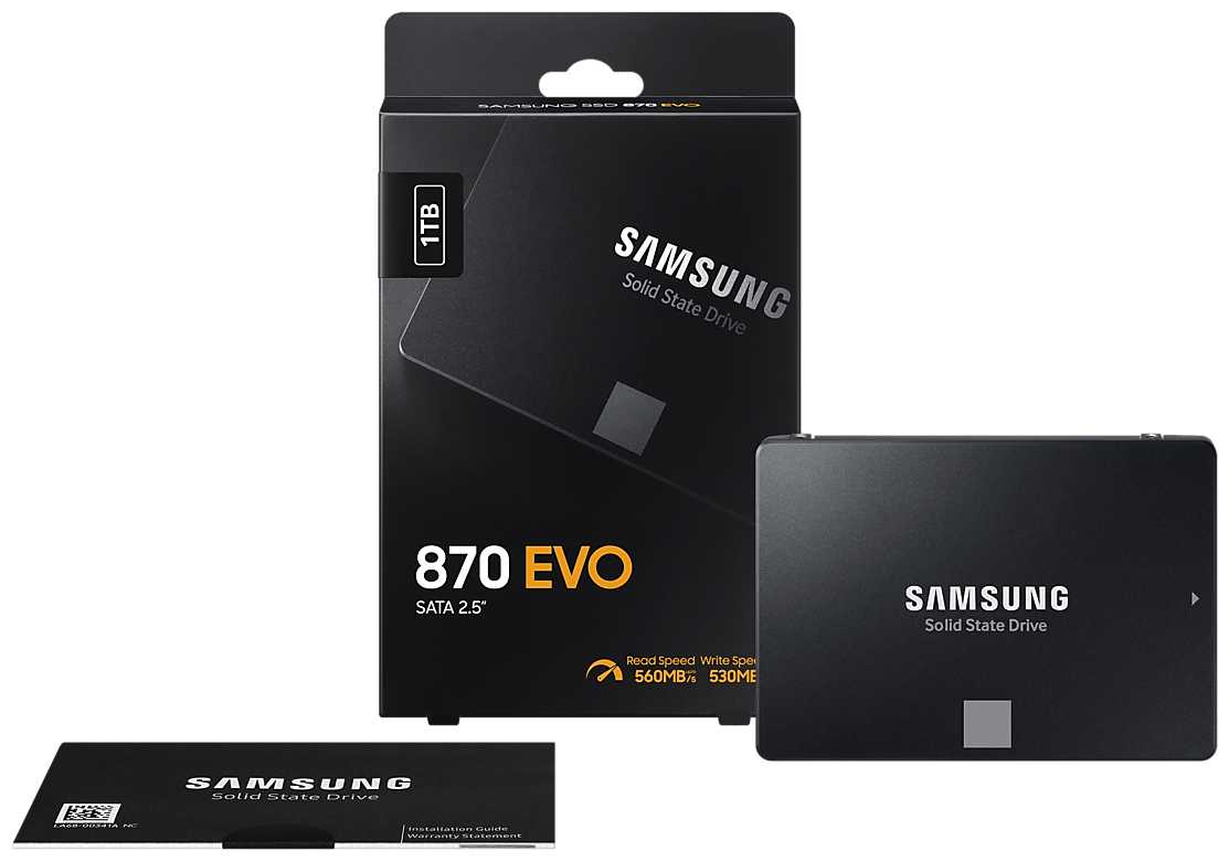 Твердотельный накопитель Samsung 1 ТБ SATA MZ-77E1T0B/CN фотография 6