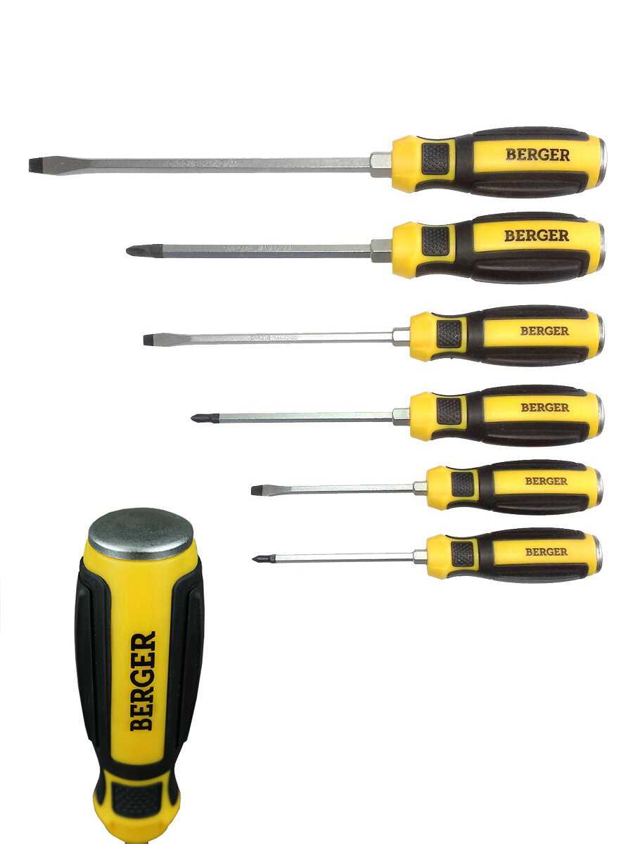 Набор отверток BERGER BG1067 фотография 5