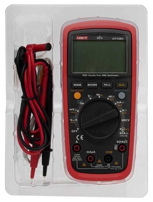Универсальный мультиметр UT 139С фотография 8