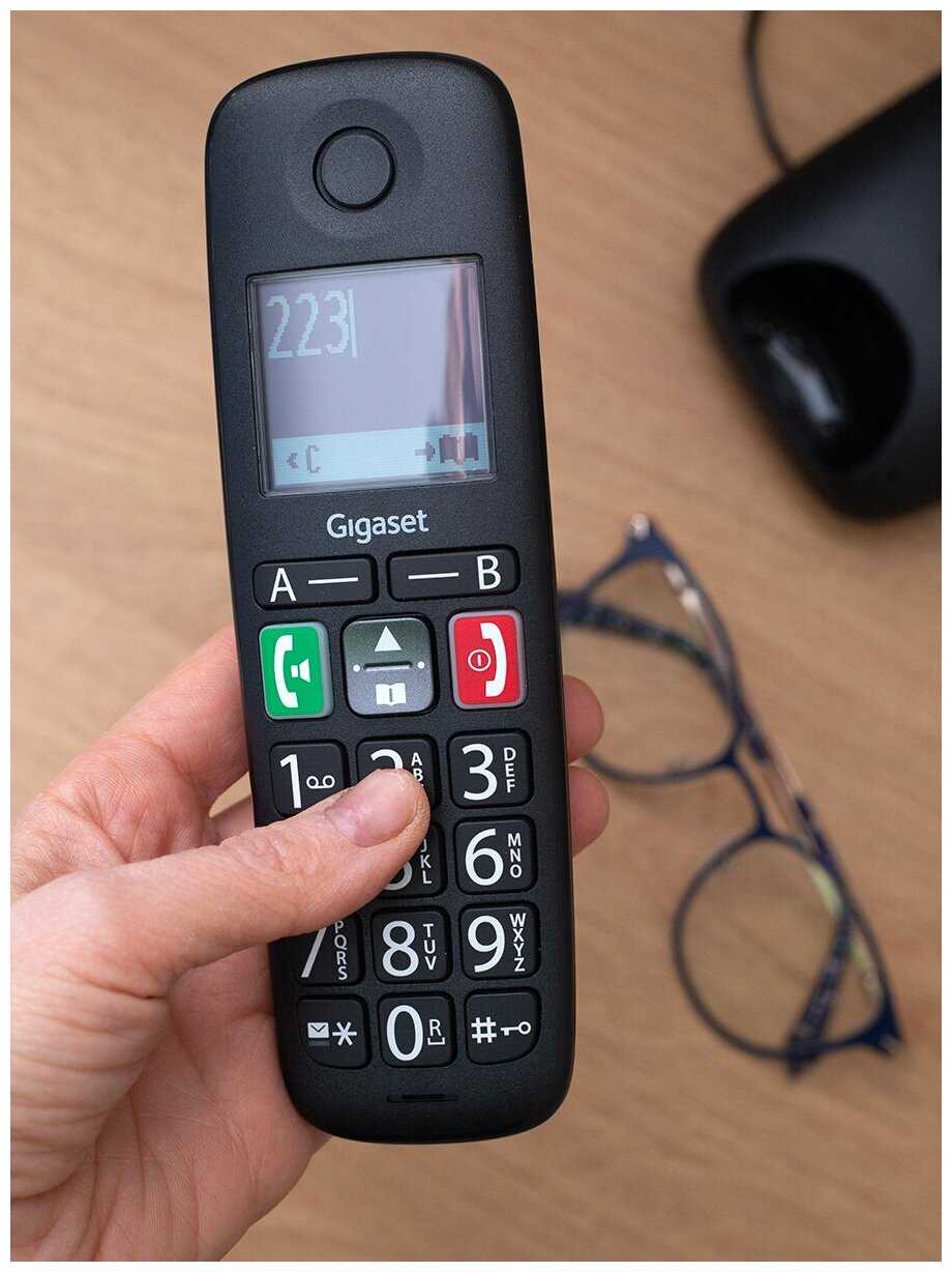 Радиотелефон DECT Gigaset E290 фотография 6