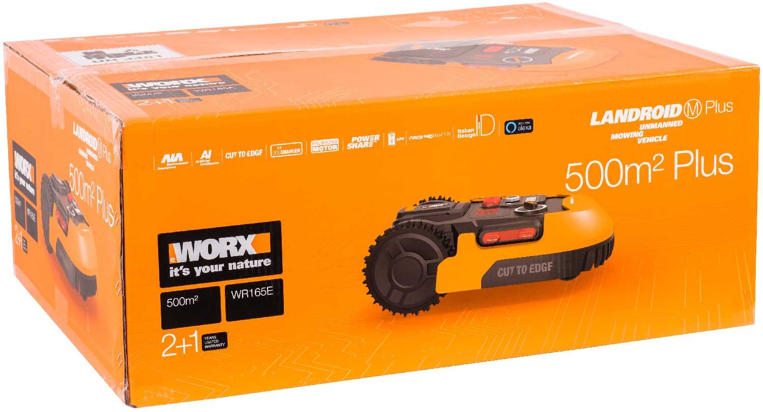 Роботизированная газонокосилка Worx Landroid M500 Plus WR165E фотография 9