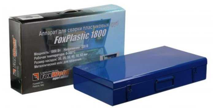 Аппарат для раструбной сварки FoxWeld FoxPlastic 1800 фотография 1