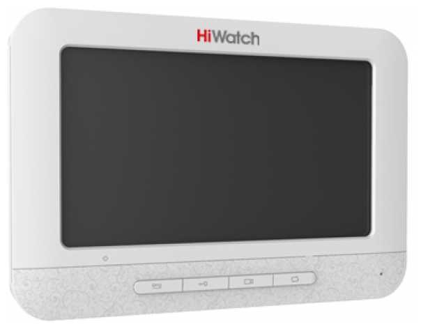 Комплект видеодомофона HiWatch DS-D100K цвет панели: серый фотография 2