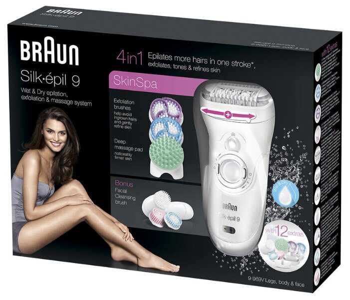 Эпилятор Braun 9-969v Silk-epil 9 SkinSpa фотография 5