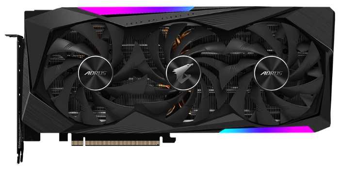 Видеокарта GIGABYTE AORUS GeForce RTX 3070 MASTER 8G (rev. 1.0/1.1) (GV-N3070AORUS M-8GD)