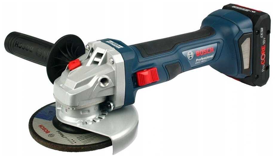Аккумуляторная УШМ BOSCH GWS 180-Li (0) фотография 7