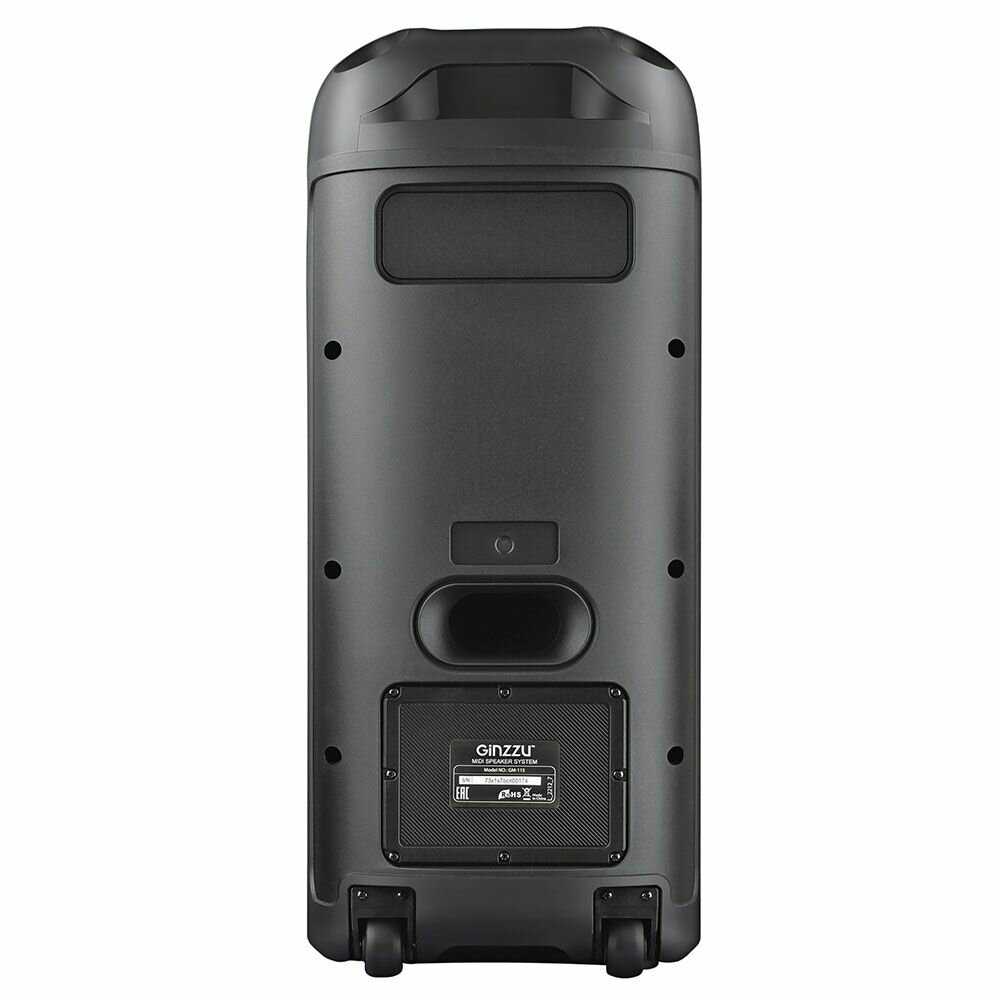 Портативная беспроводная блютуз колонка Акустическая система MIDI Ginzzu GM-115 RONDO с Bluetooth 5.0, 1600Вт(PMPO) фотография 6