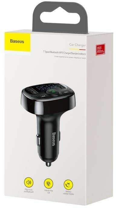 FM-Трансмиттер Baseus T Shaped S-09A (CCMT000001) фотография 4