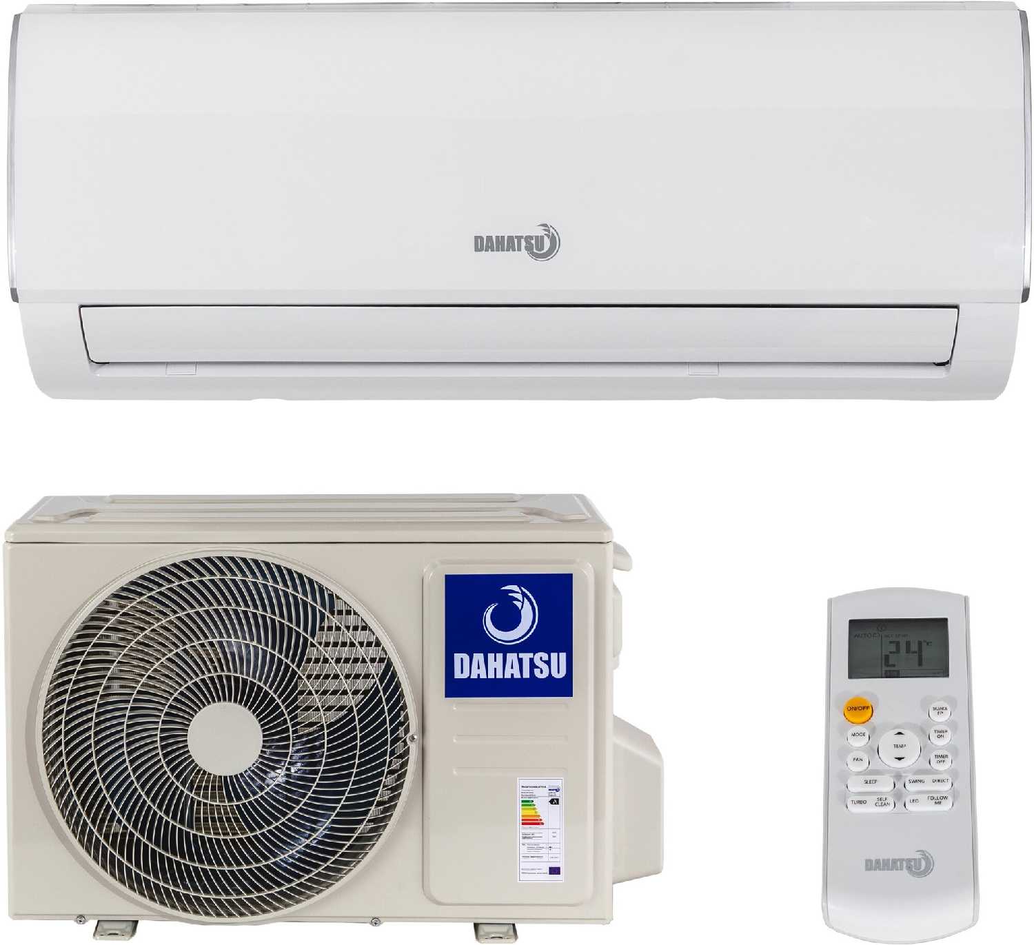 Настенный кондиционер Dahatsu Brilliant DC Inverter (DS-09i) фотография 21