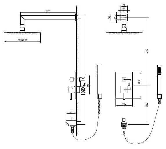Верхний душ RGW SP-54 (хром), хром фотография 1