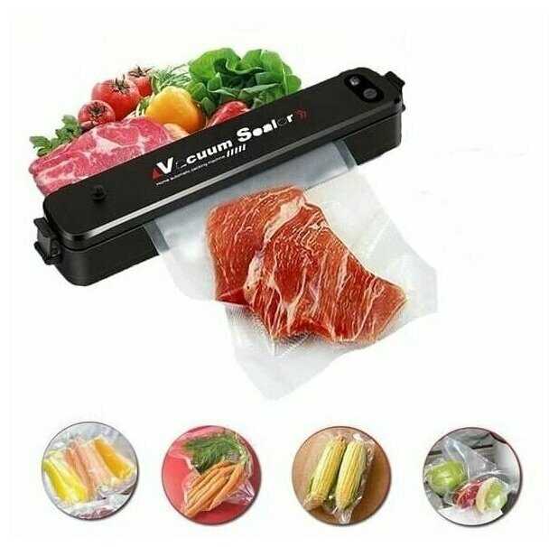 Вакуумный упаковщик Vacuum Sealer Упаковщик для продуктов фотография 16